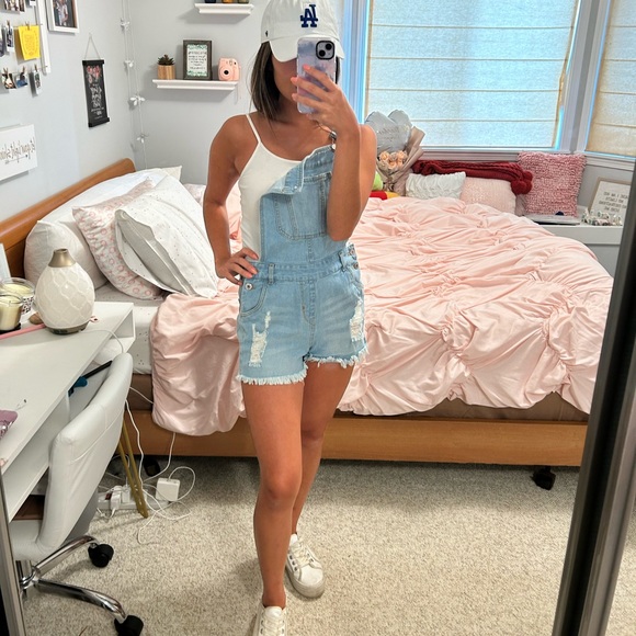 Mahina Frayed Overalls - Picture 8 of 11